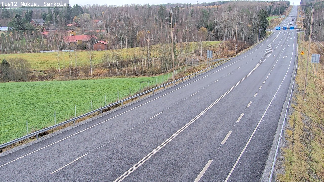 Kelikamerat Kuva Tie 12 Nokia, Sarkola, Nokia, Pirkanmaa