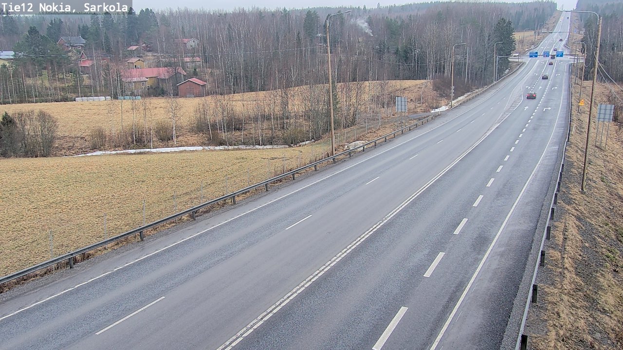 Kelikamerat Kuva Tie 12 Nokia, Sarkola, Nokia, Pirkanmaa