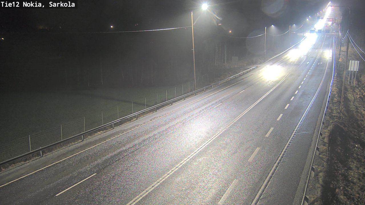 Weather Camera Image Väg 12 Nokia, Sarkola, Nokia, Pirkanmaa