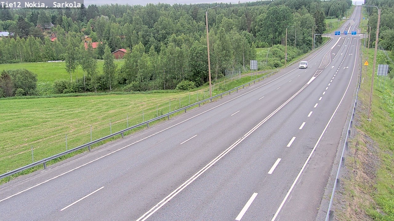Kelikamerat Kuva Tie 12 Nokia, Sarkola, Nokia, Pirkanmaa