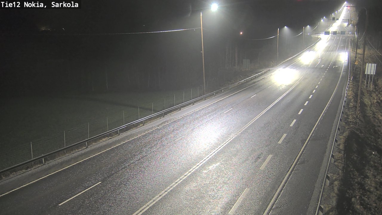 Weather Camera Image Väg 12 Nokia, Sarkola, Nokia, Pirkanmaa