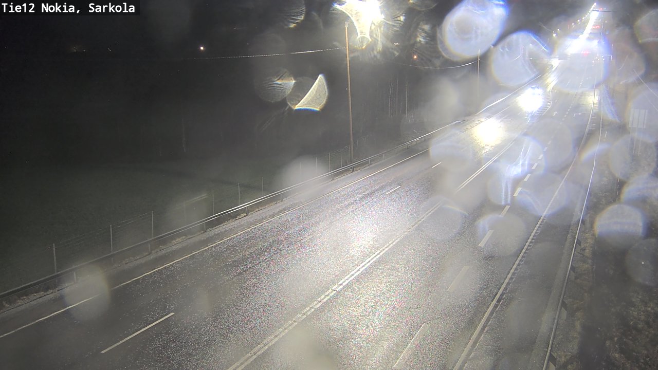 Weather Camera Image Road 12 Nokia, Sarkola, Nokia, Pirkanmaa