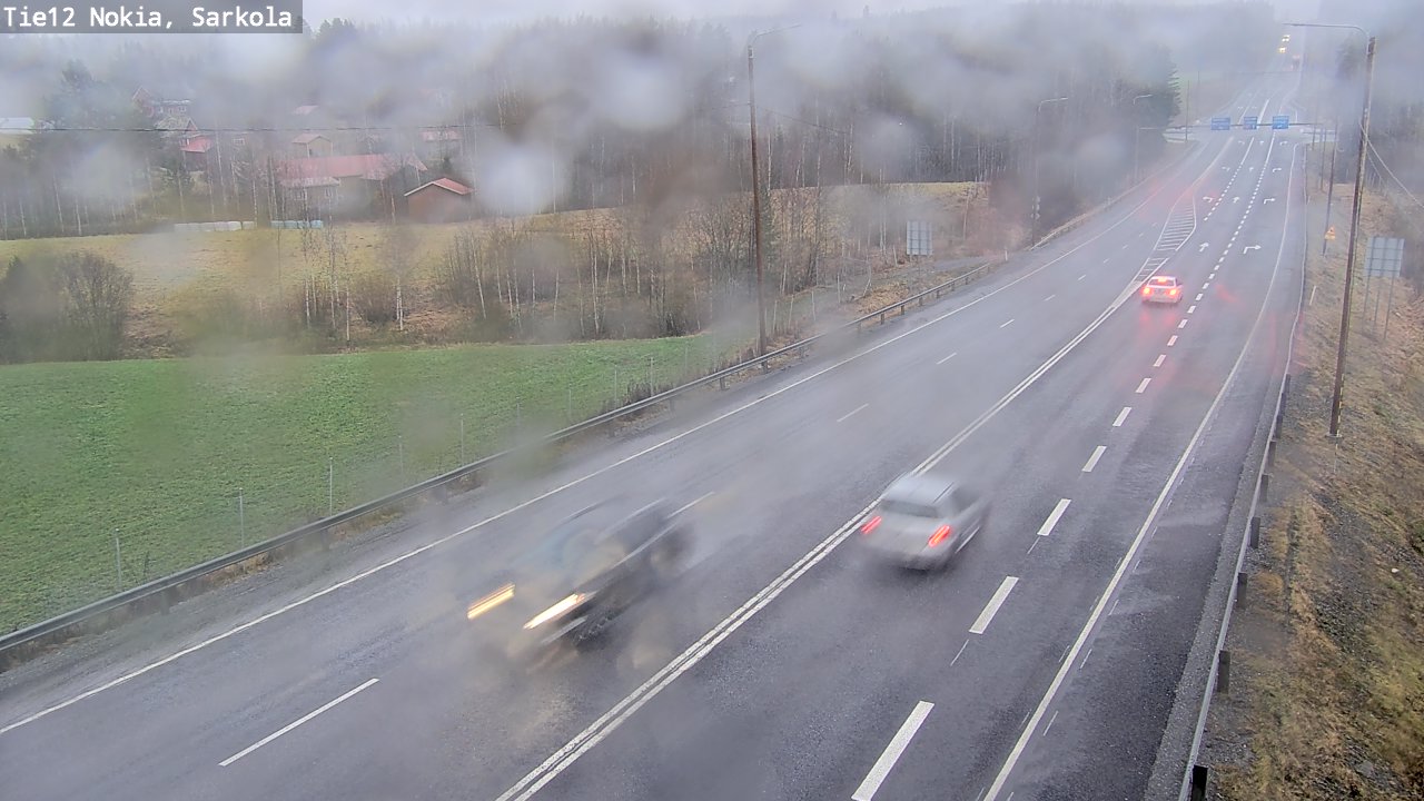 Weather Camera Image Väg 12 Nokia, Sarkola, Nokia, Pirkanmaa