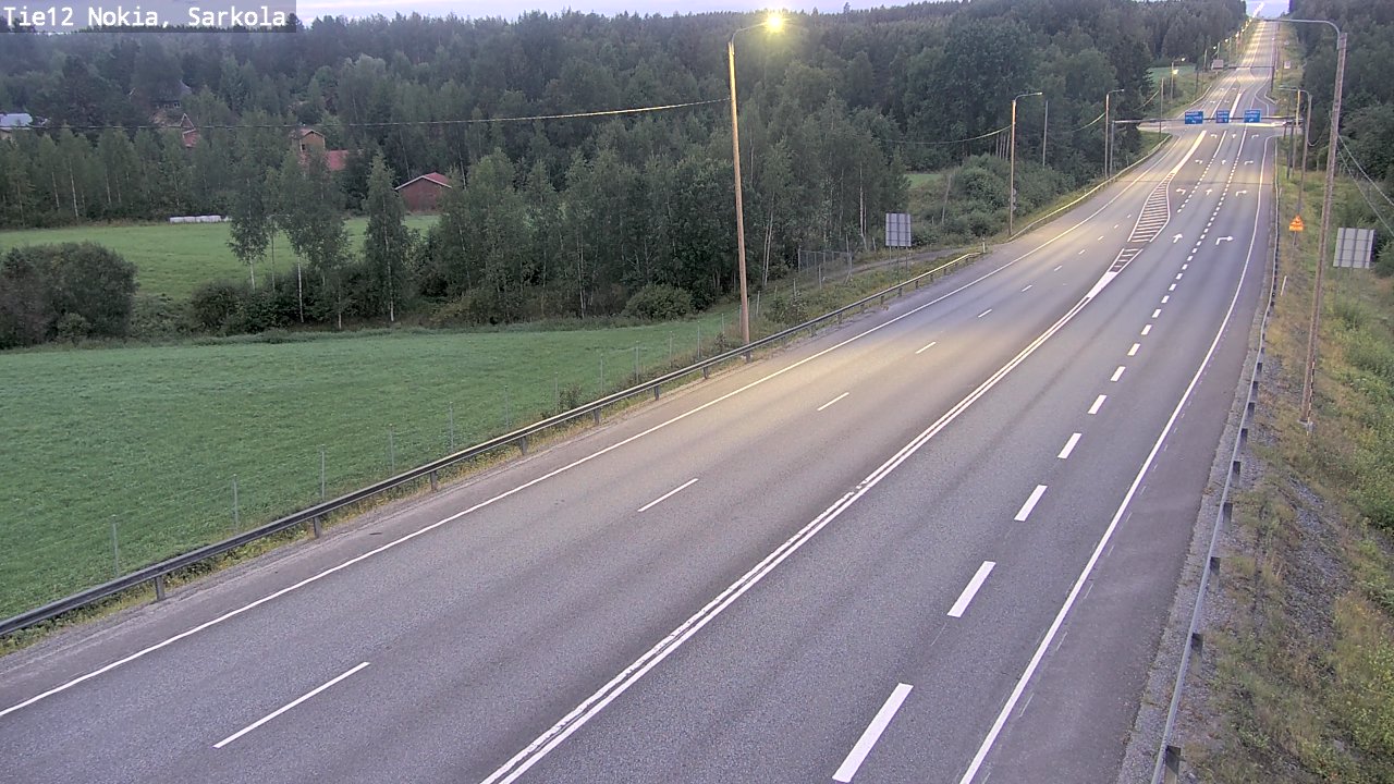 Weather Camera Image Väg 12 Nokia, Sarkola, Nokia, Pirkanmaa