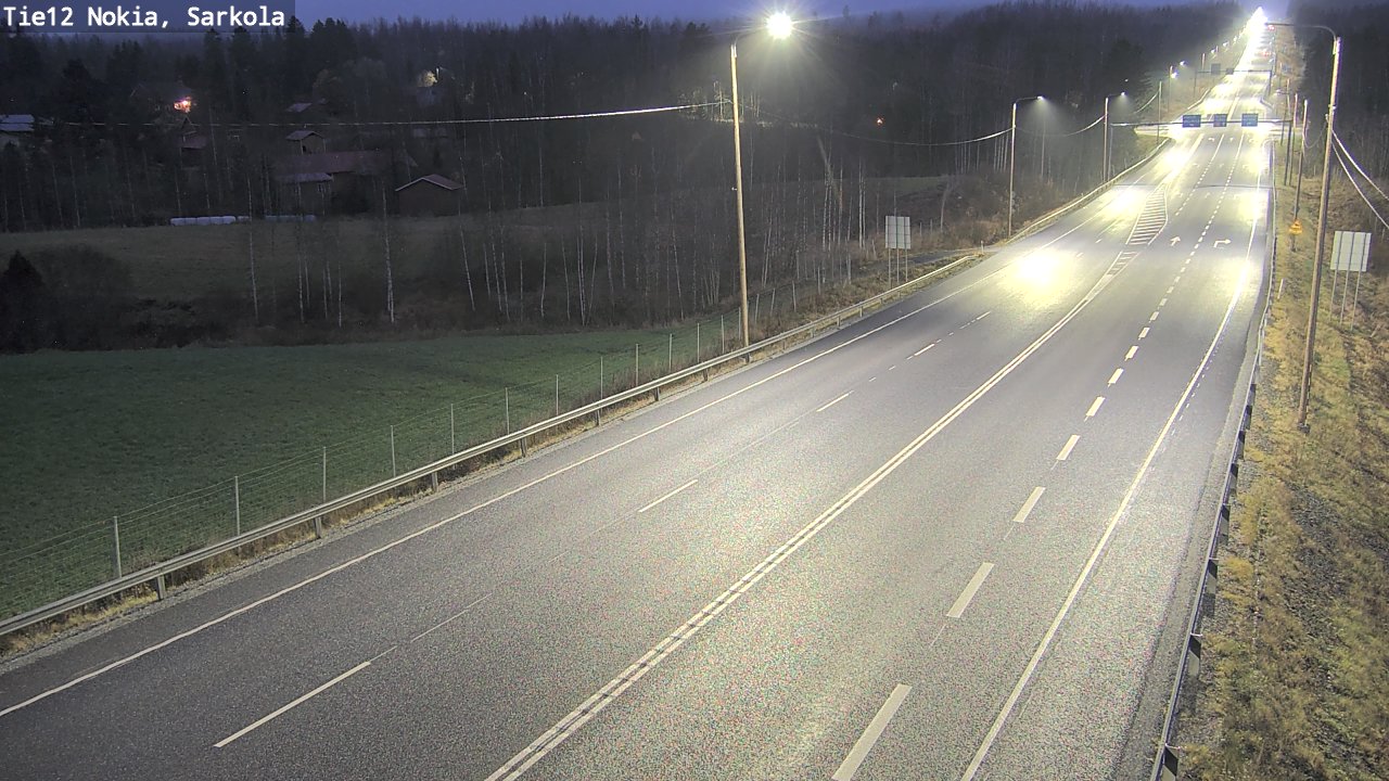 Kelikamerat Kuva Tie 12 Nokia, Sarkola, Nokia, Pirkanmaa