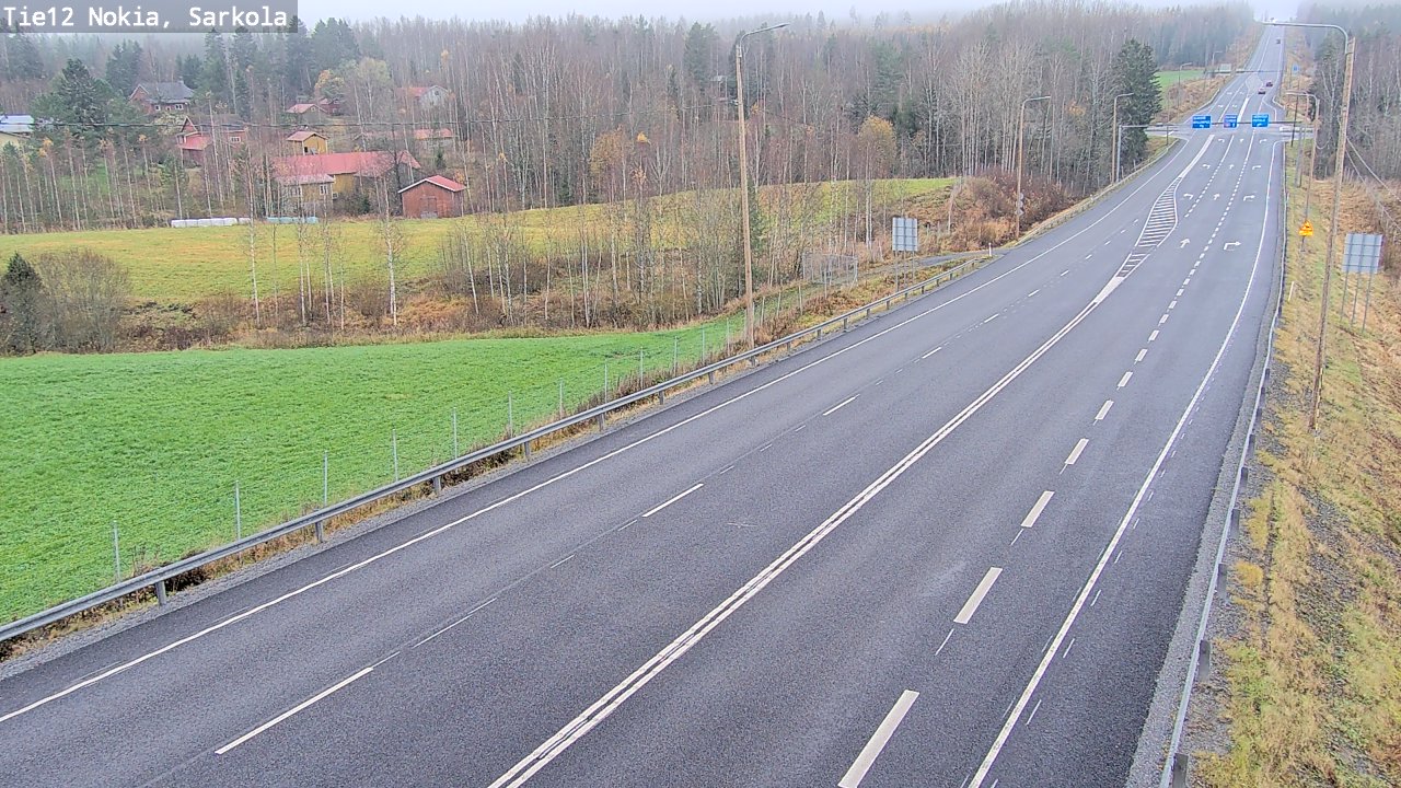 Kelikamerat Kuva Tie 12 Nokia, Sarkola, Nokia, Pirkanmaa