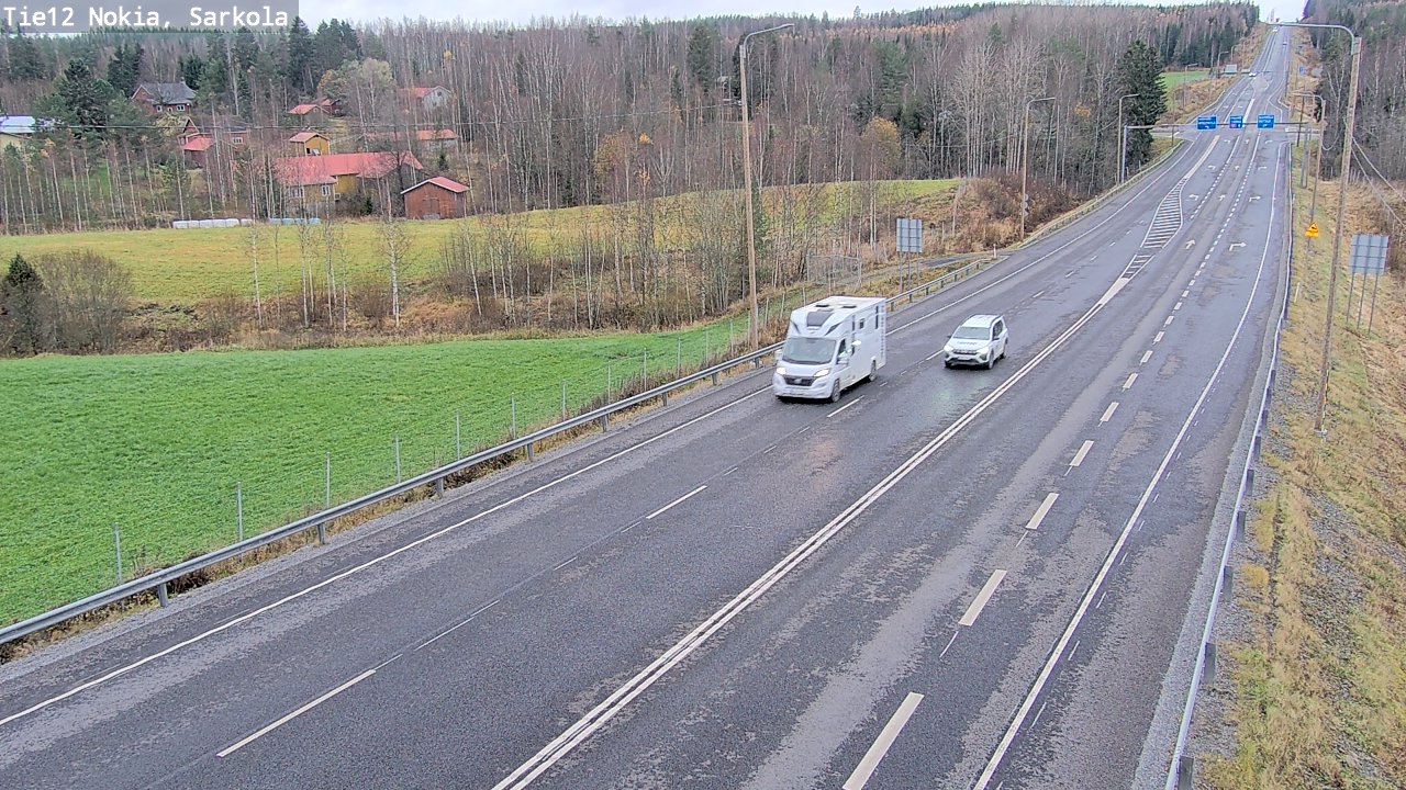 Kelikamerat Kuva Tie 12 Nokia, Sarkola, Nokia, Pirkanmaa