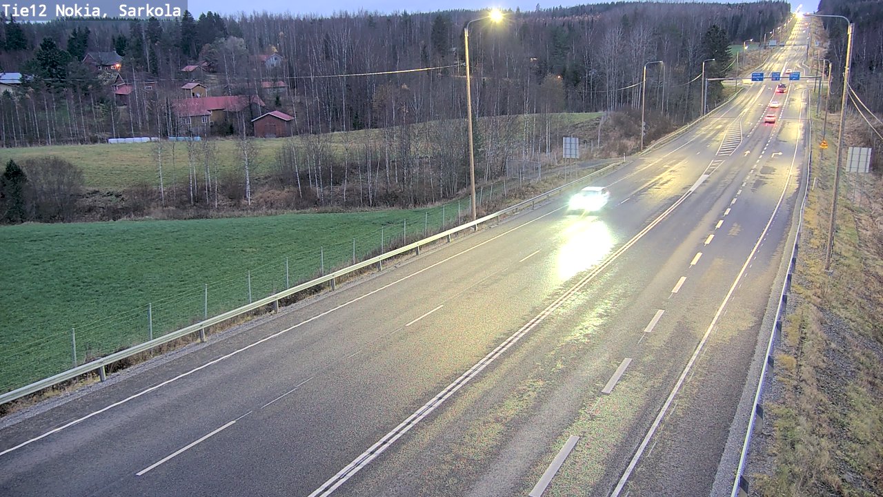 Kelikamerat Kuva Tie 12 Nokia, Sarkola, Nokia, Pirkanmaa