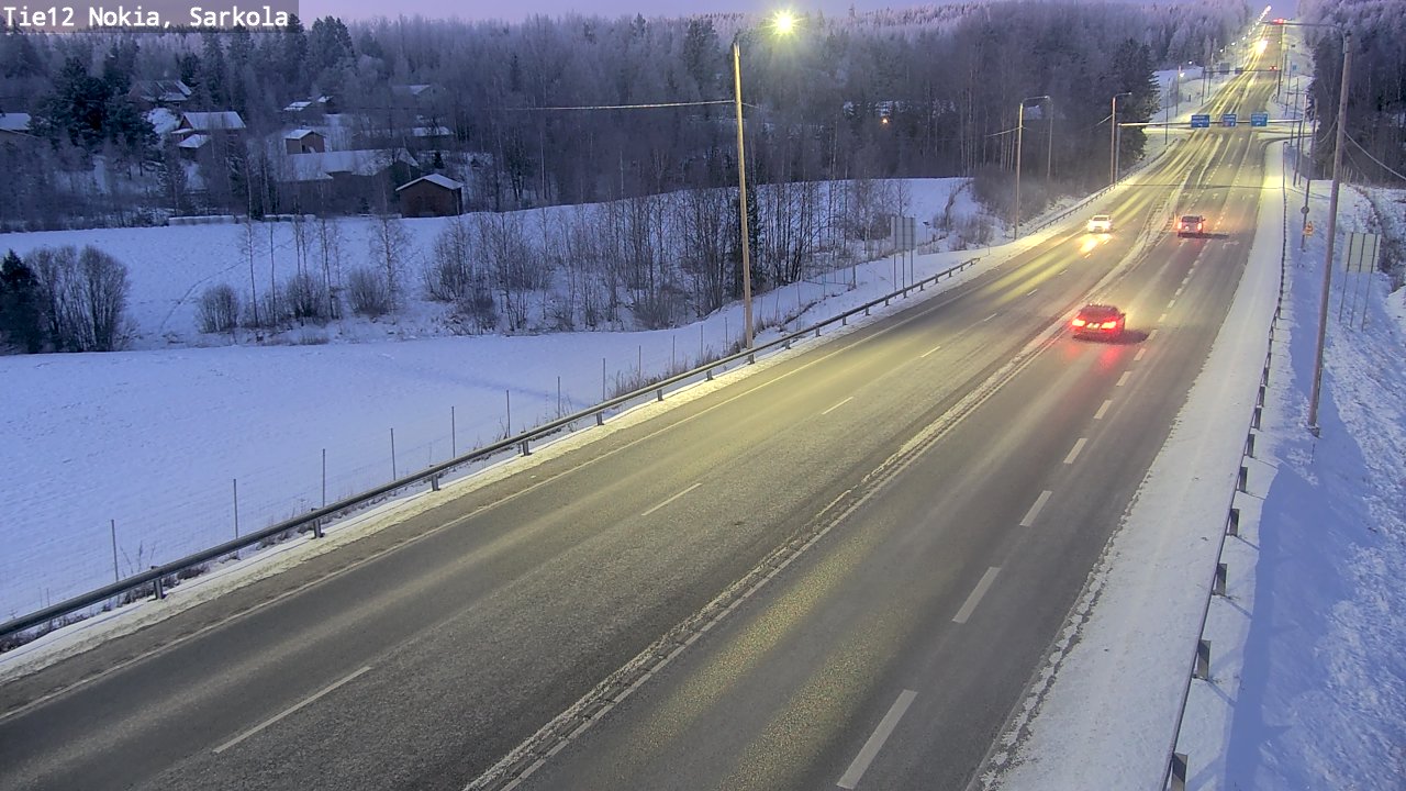 Kelikamerat Kuva Tie 12 Nokia, Sarkola, Nokia, Pirkanmaa
