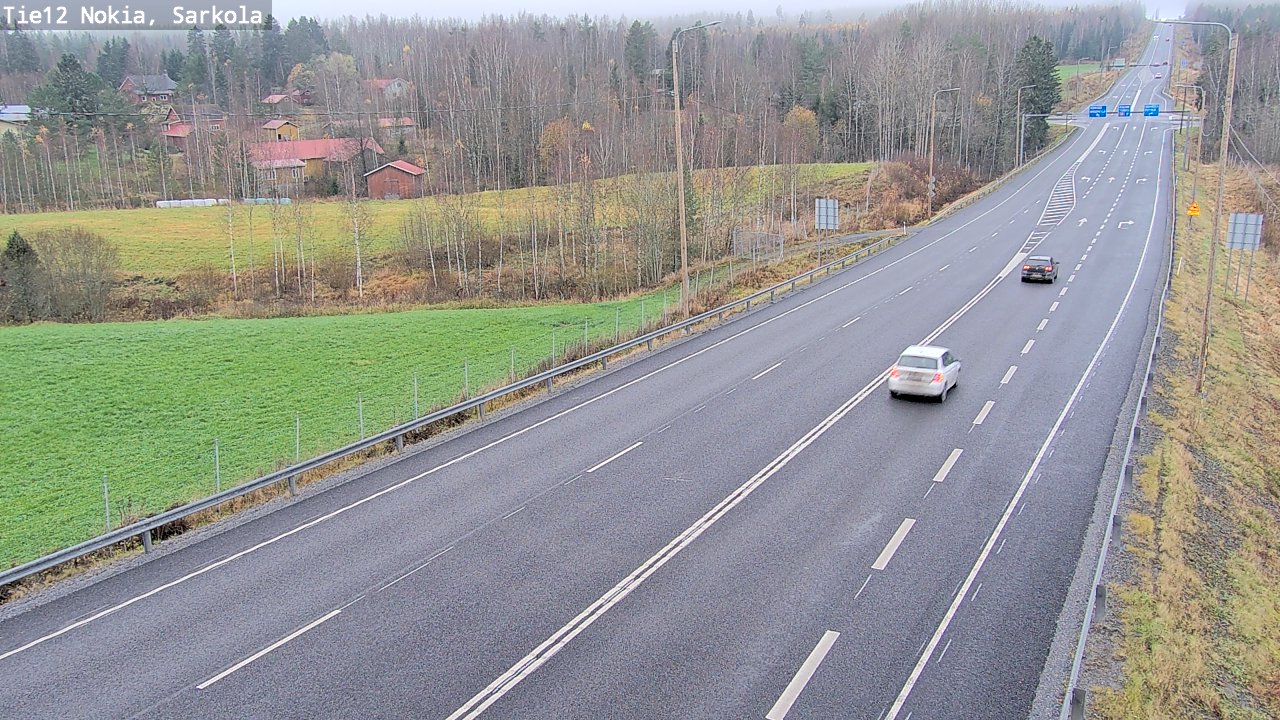 Kelikamerat Kuva Tie 12 Nokia, Sarkola, Nokia, Pirkanmaa
