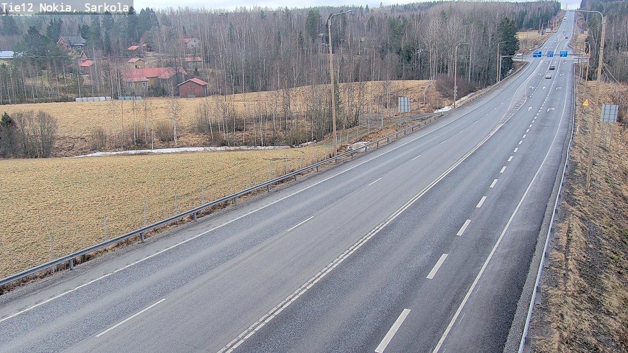 Kelikamerat Kuva Tie 12 Nokia, Sarkola, Nokia, Pirkanmaa
