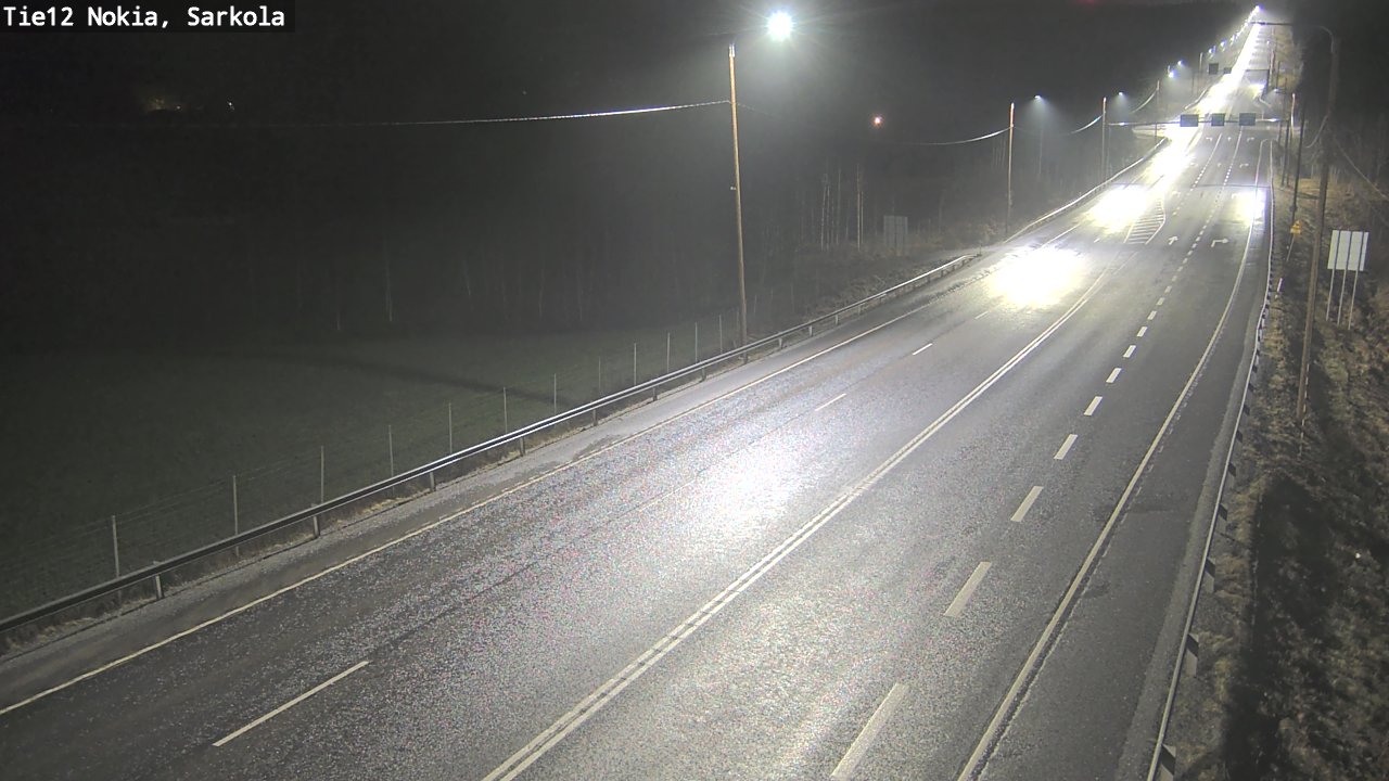 Weather Camera Image Väg 12 Nokia, Sarkola, Nokia, Pirkanmaa
