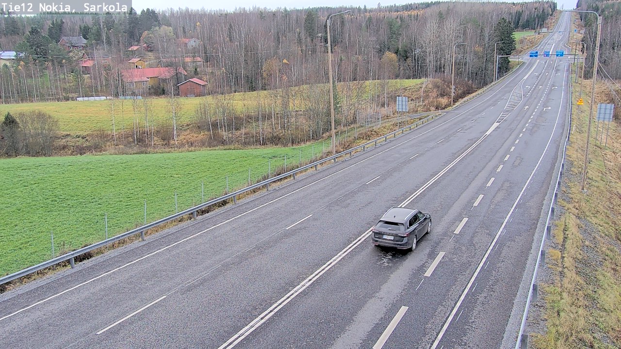 Kelikamerat Kuva Tie 12 Nokia, Sarkola, Nokia, Pirkanmaa