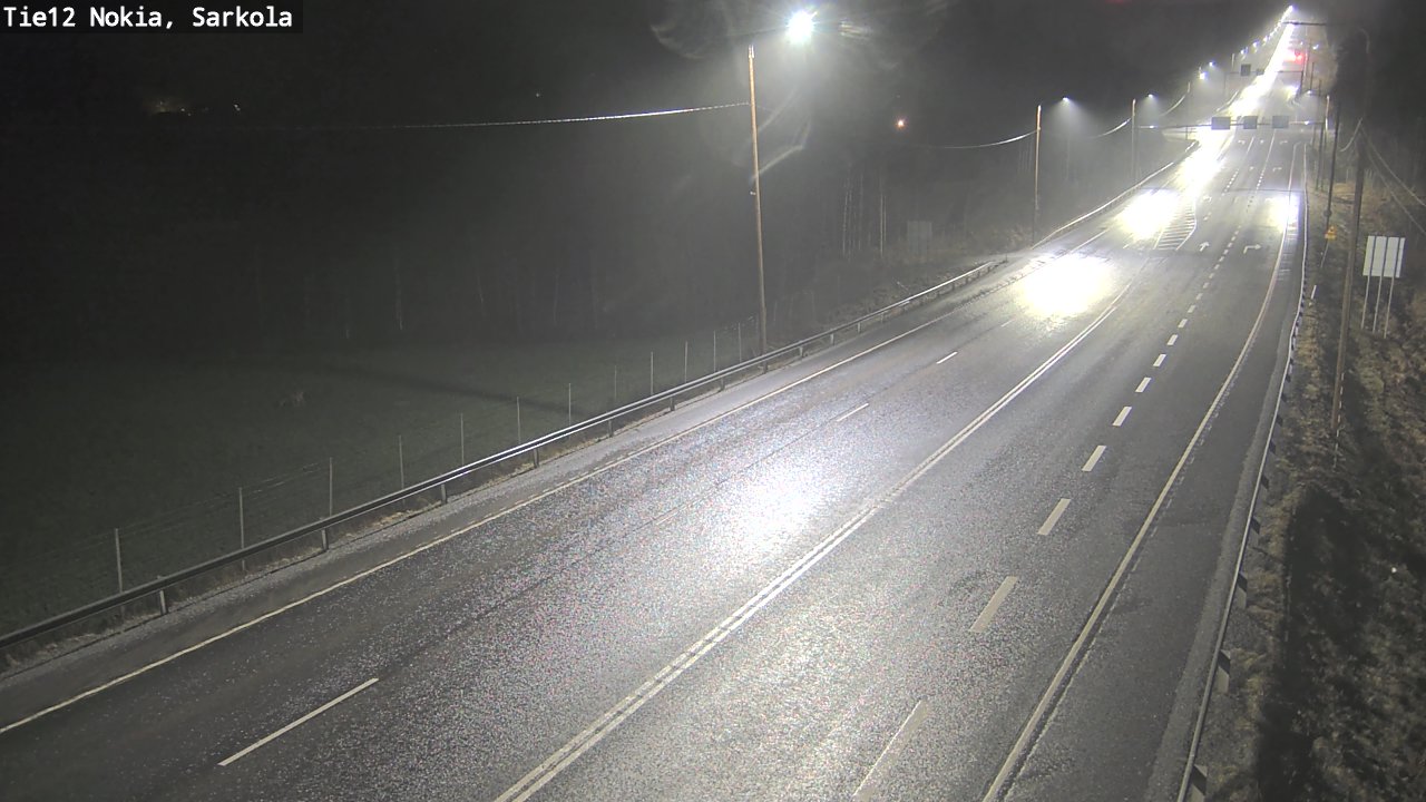 Weather Camera Image Väg 12 Nokia, Sarkola, Nokia, Pirkanmaa