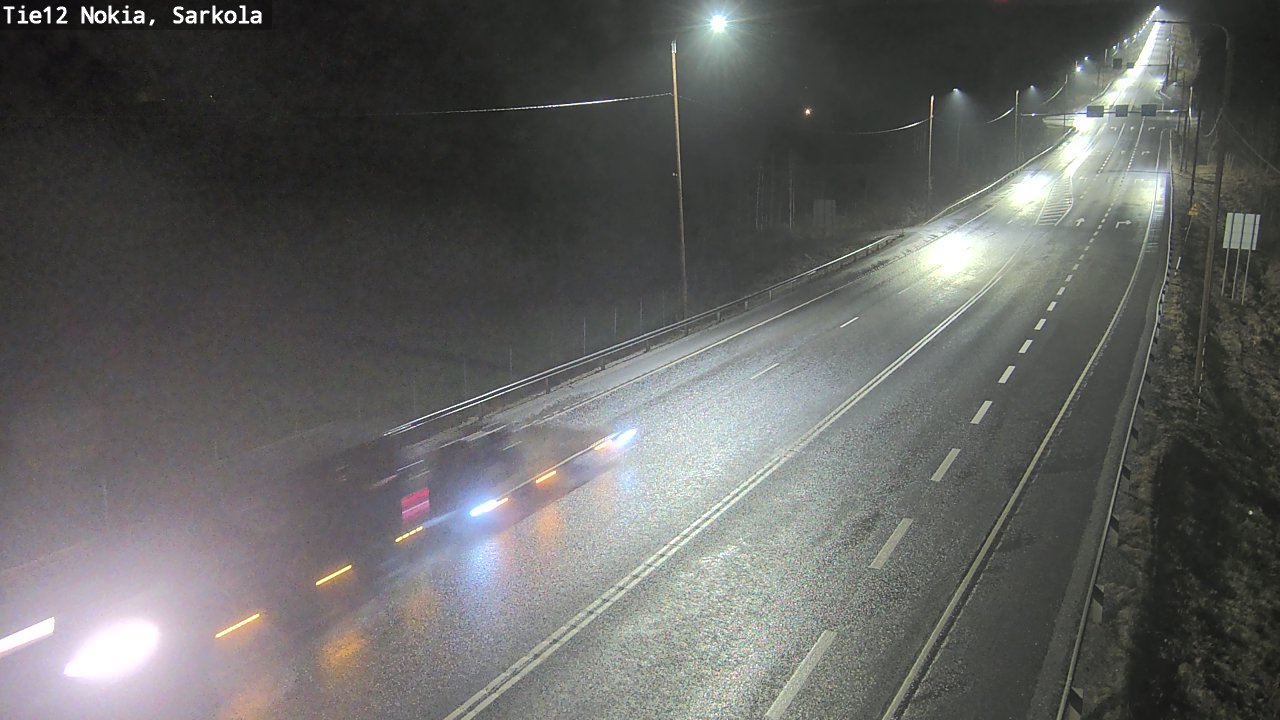 Weather Camera Image Väg 12 Nokia, Sarkola, Nokia, Pirkanmaa