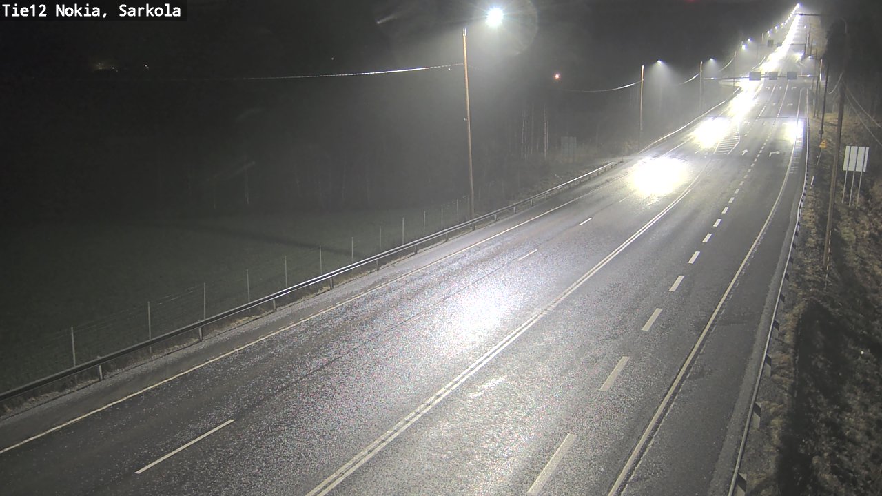 Weather Camera Image Väg 12 Nokia, Sarkola, Nokia, Pirkanmaa