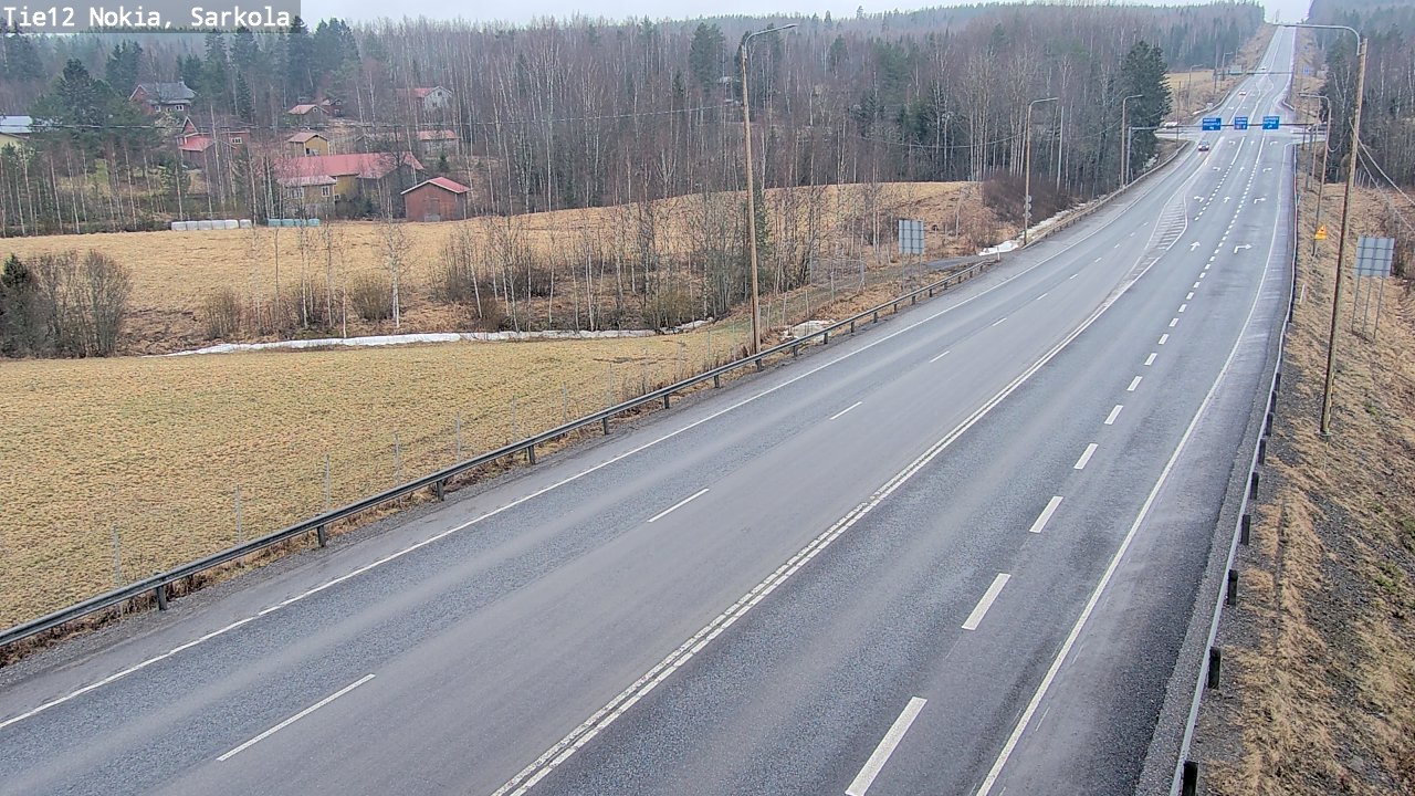 Kelikamerat Kuva Tie 12 Nokia, Sarkola, Nokia, Pirkanmaa