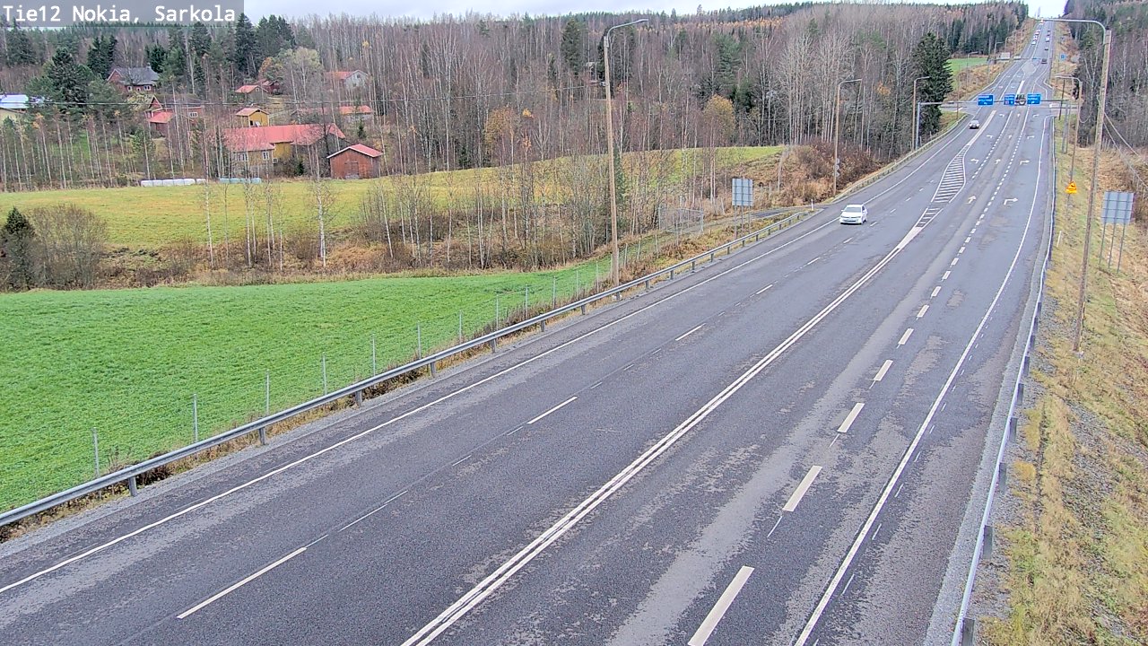 Kelikamerat Kuva Tie 12 Nokia, Sarkola, Nokia, Pirkanmaa