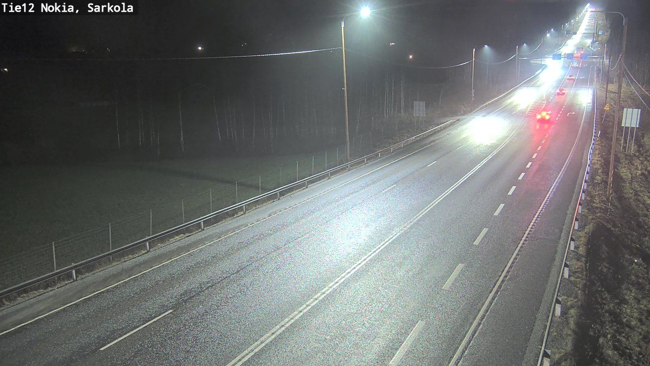 Weather Camera Image Väg 12 Nokia, Sarkola, Nokia, Pirkanmaa