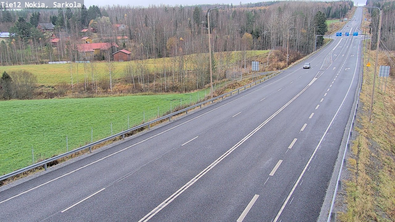 Kelikamerat Kuva Tie 12 Nokia, Sarkola, Nokia, Pirkanmaa