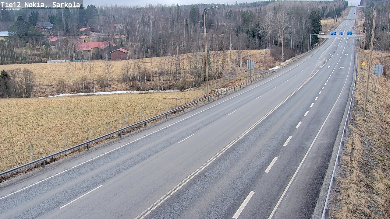 Kelikamerat Kuva Tie 12 Nokia, Sarkola, Nokia, Pirkanmaa