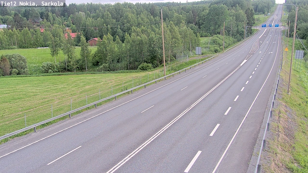 Kelikamerat Kuva Tie 12 Nokia, Sarkola, Nokia, Pirkanmaa