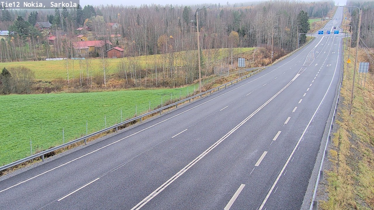 Kelikamerat Kuva Tie 12 Nokia, Sarkola, Nokia, Pirkanmaa