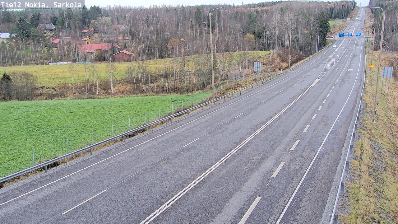 Kelikamerat Kuva Tie 12 Nokia, Sarkola, Nokia, Pirkanmaa