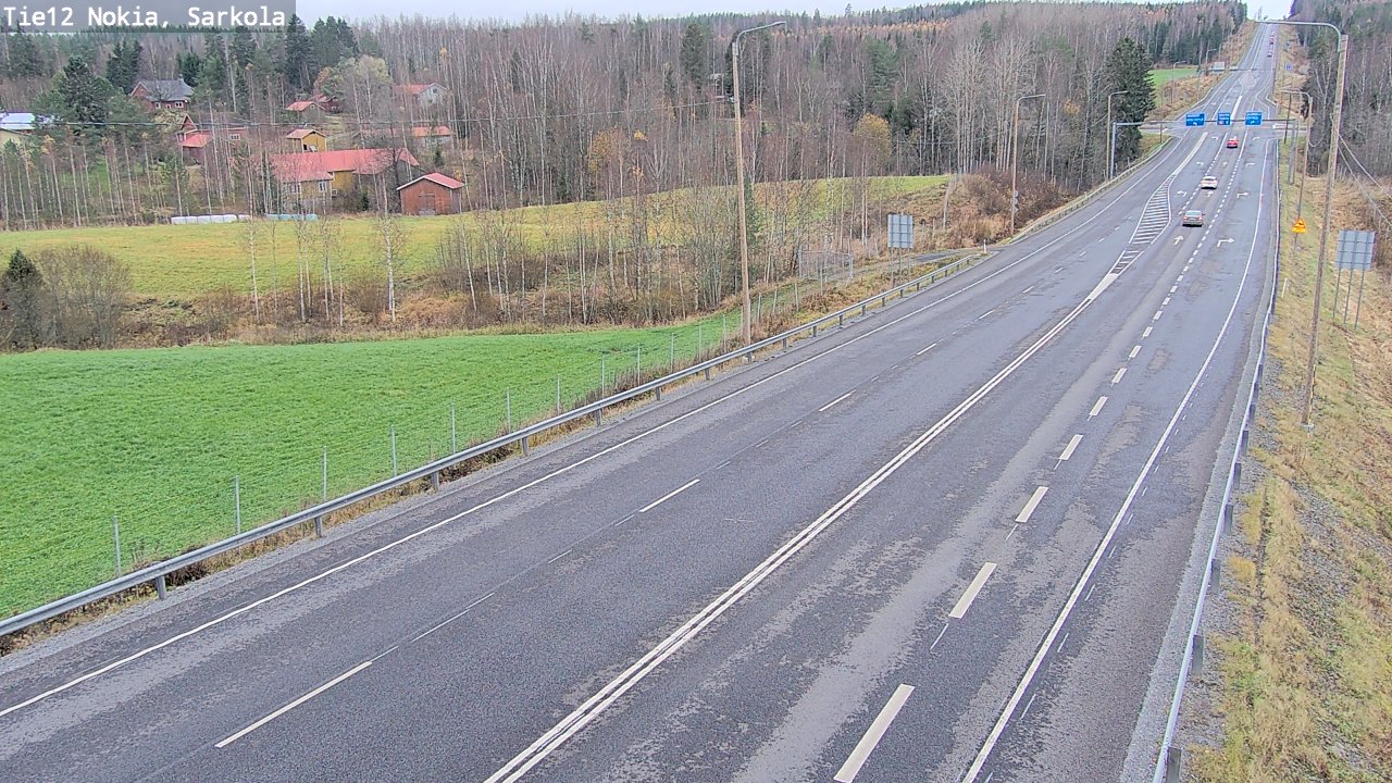 Kelikamerat Kuva Tie 12 Nokia, Sarkola, Nokia, Pirkanmaa