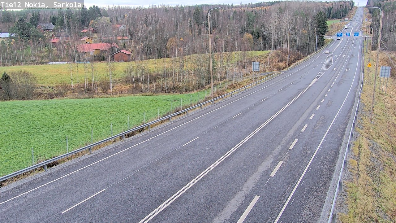 Kelikamerat Kuva Tie 12 Nokia, Sarkola, Nokia, Pirkanmaa