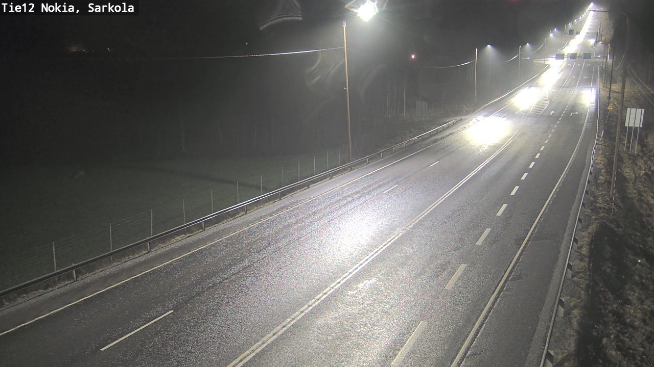 Weather Camera Image Väg 12 Nokia, Sarkola, Nokia, Pirkanmaa
