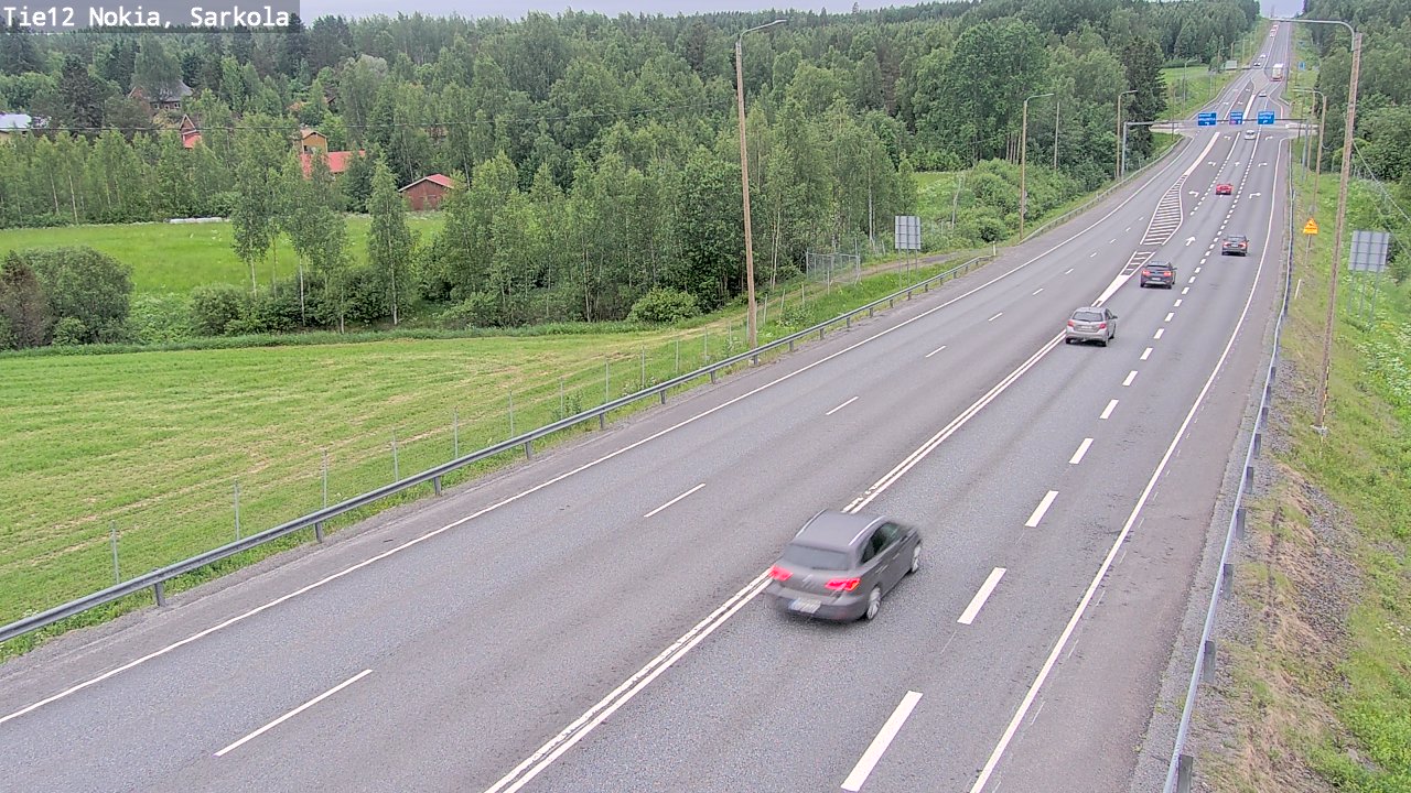 Kelikamerat Kuva Tie 12 Nokia, Sarkola, Nokia, Pirkanmaa