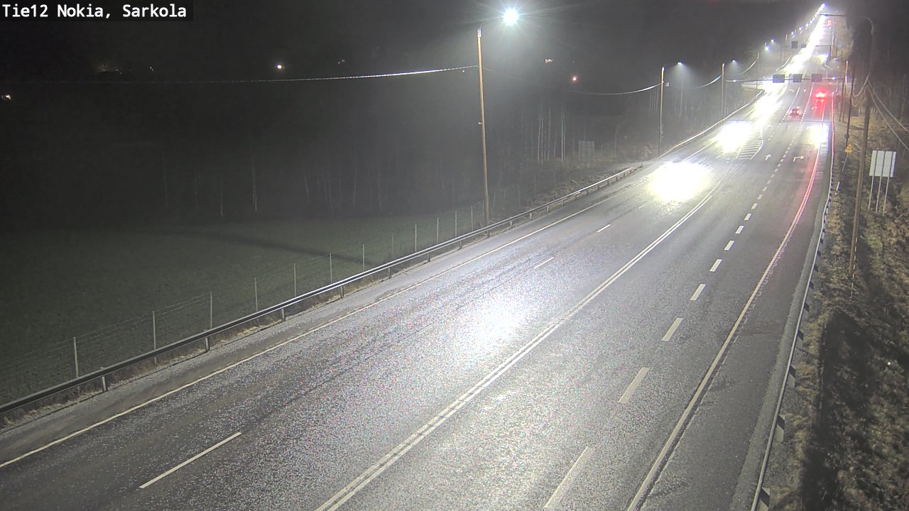 Weather Camera Image Väg 12 Nokia, Sarkola, Nokia, Pirkanmaa