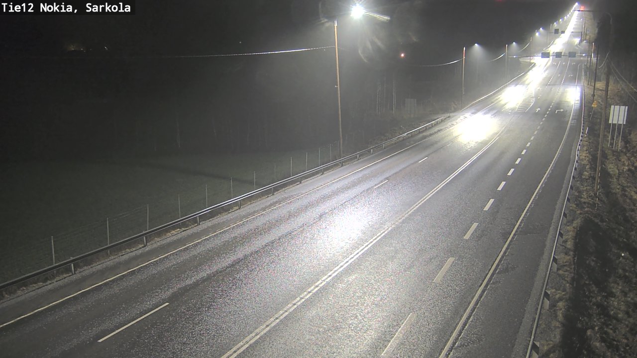 Weather Camera Image Väg 12 Nokia, Sarkola, Nokia, Pirkanmaa