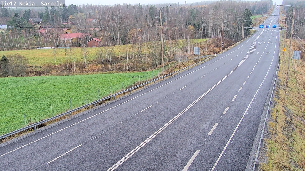 Kelikamerat Kuva Tie 12 Nokia, Sarkola, Nokia, Pirkanmaa