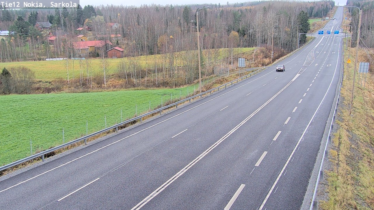 Kelikamerat Kuva Tie 12 Nokia, Sarkola, Nokia, Pirkanmaa