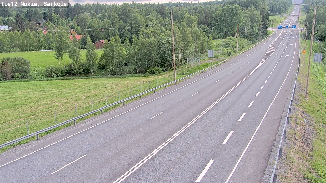 Kelikamerat Kuva Tie 12 Nokia, Sarkola, Nokia, Pirkanmaa