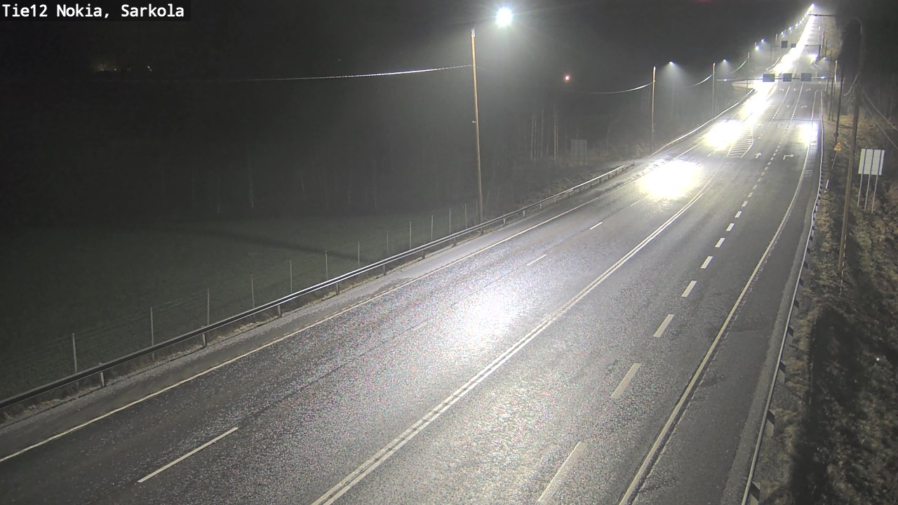 Weather Camera Image Väg 12 Nokia, Sarkola, Nokia, Pirkanmaa