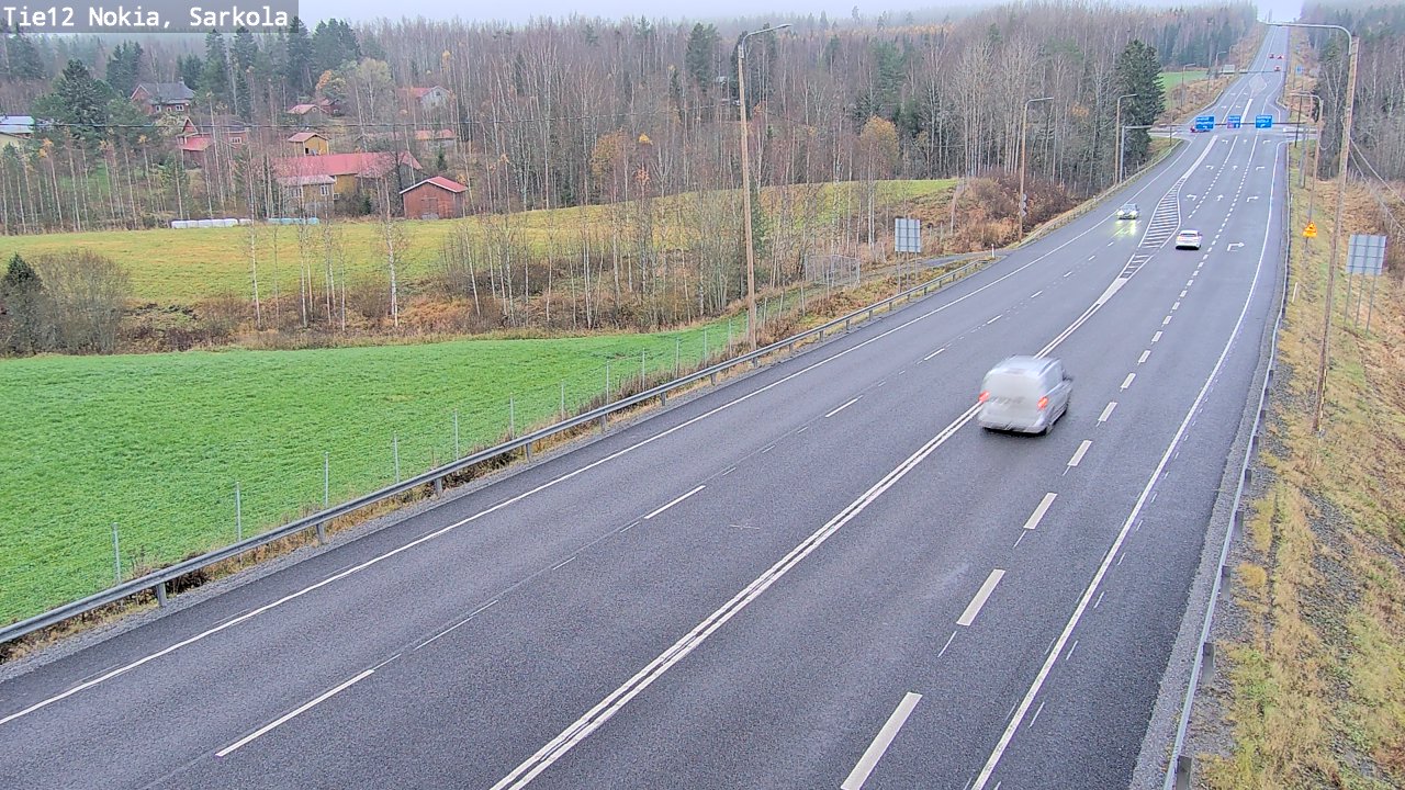 Kelikamerat Kuva Tie 12 Nokia, Sarkola, Nokia, Pirkanmaa