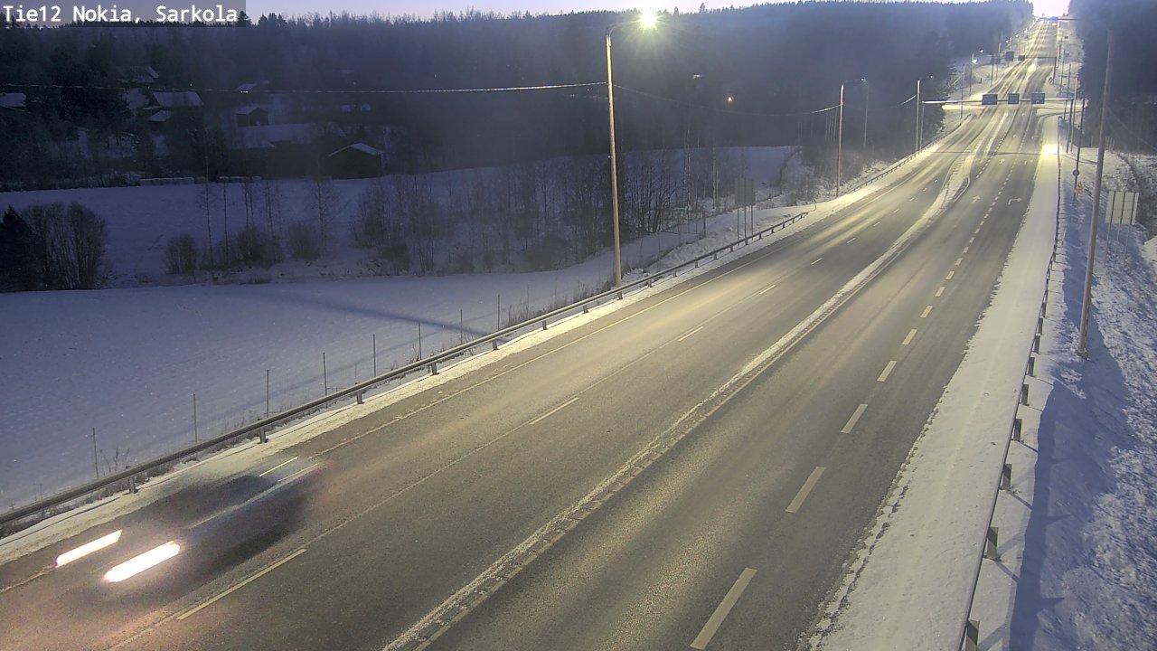 Kelikamerat Kuva Tie 12 Nokia, Sarkola, Nokia, Pirkanmaa