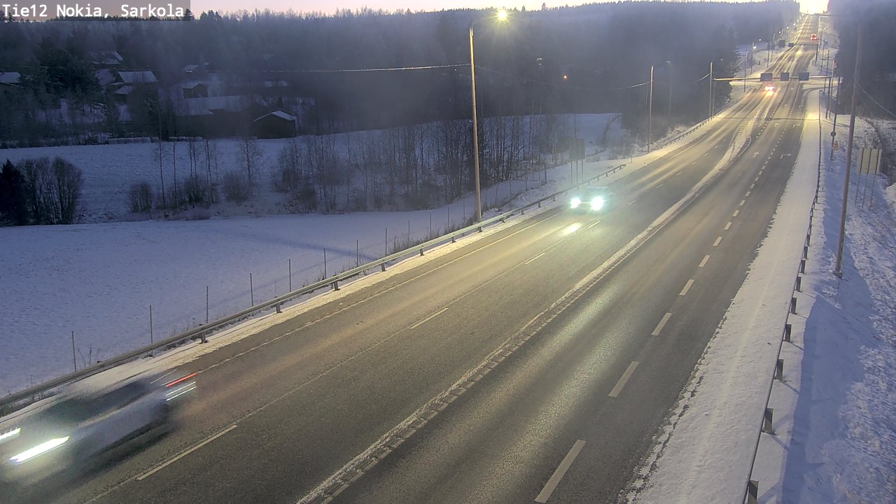 Kelikamerat Kuva Tie 12 Nokia, Sarkola, Nokia, Pirkanmaa