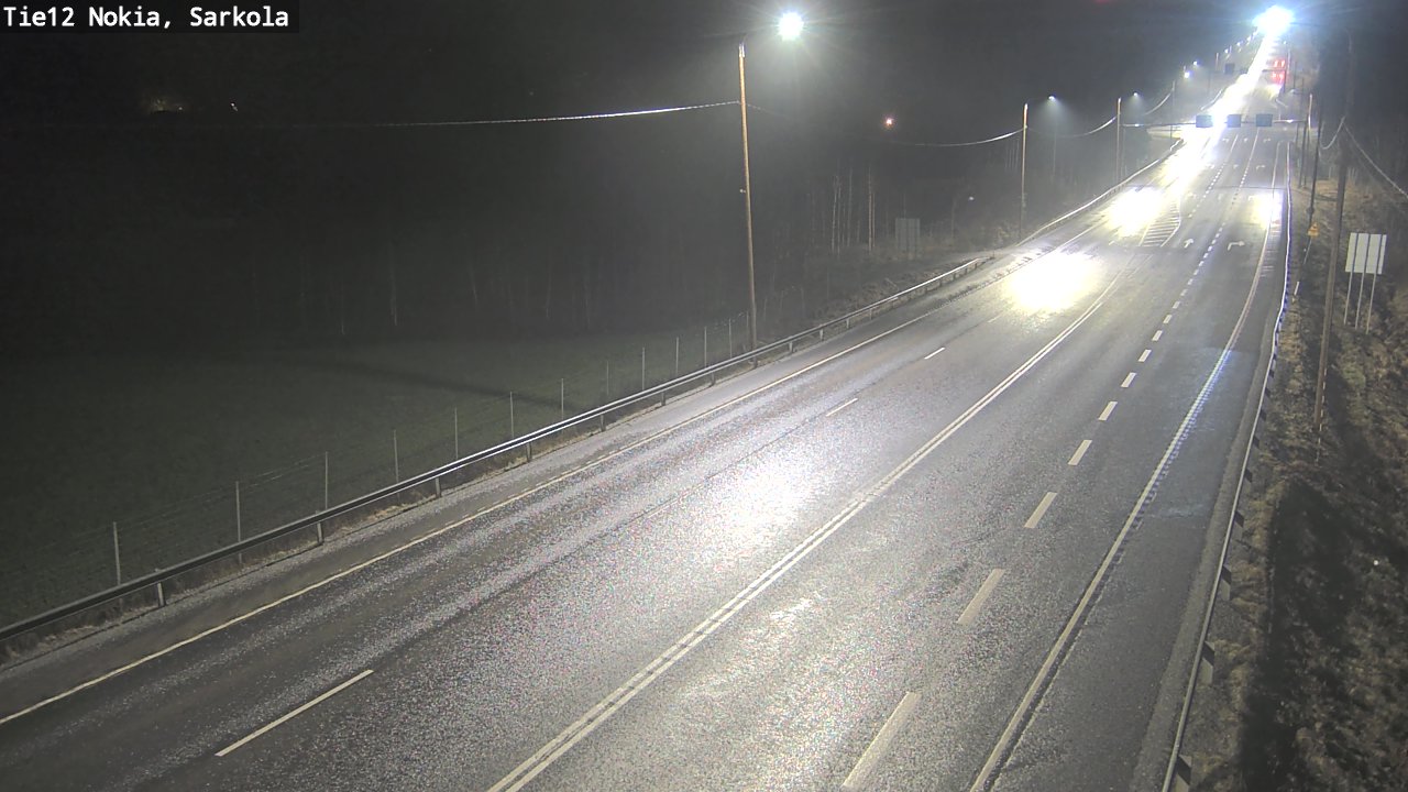 Weather Camera Image Väg 12 Nokia, Sarkola, Nokia, Pirkanmaa