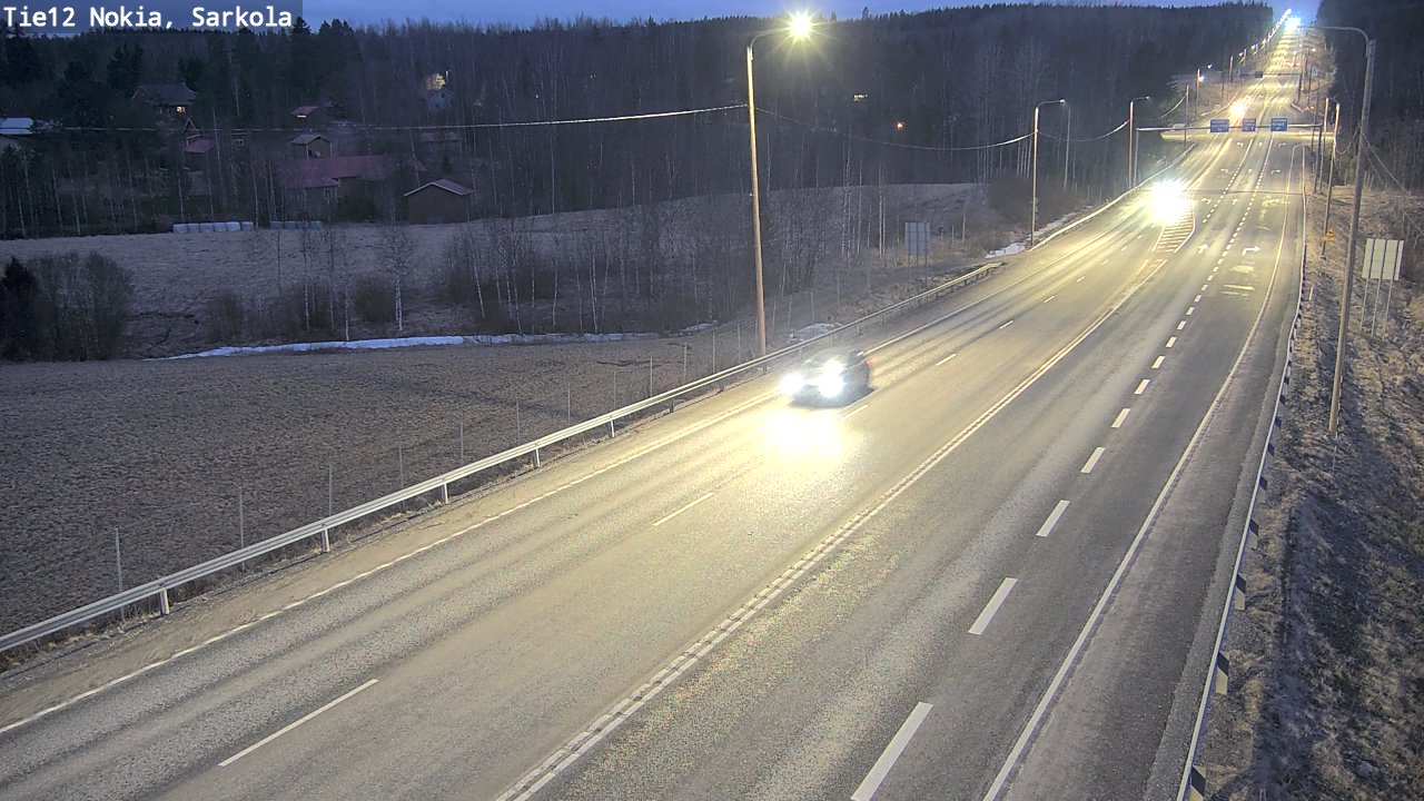 Kelikamerat Kuva Tie 12 Nokia, Sarkola, Nokia, Pirkanmaa