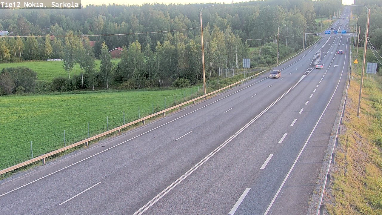 Weather Camera Image Väg 12 Nokia, Sarkola, Nokia, Pirkanmaa