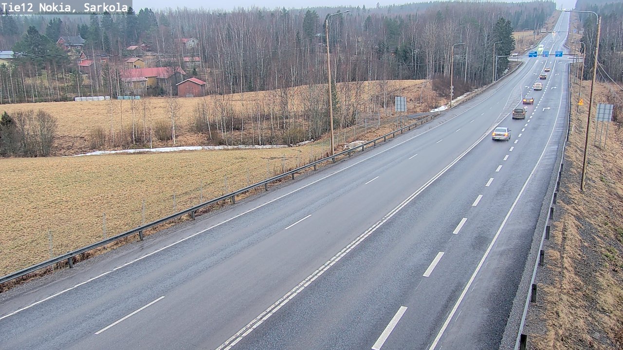 Kelikamerat Kuva Tie 12 Nokia, Sarkola, Nokia, Pirkanmaa