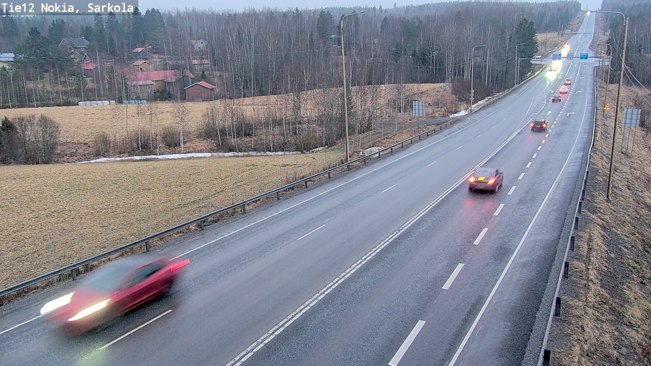 Kelikamerat Kuva Tie 12 Nokia, Sarkola, Nokia, Pirkanmaa