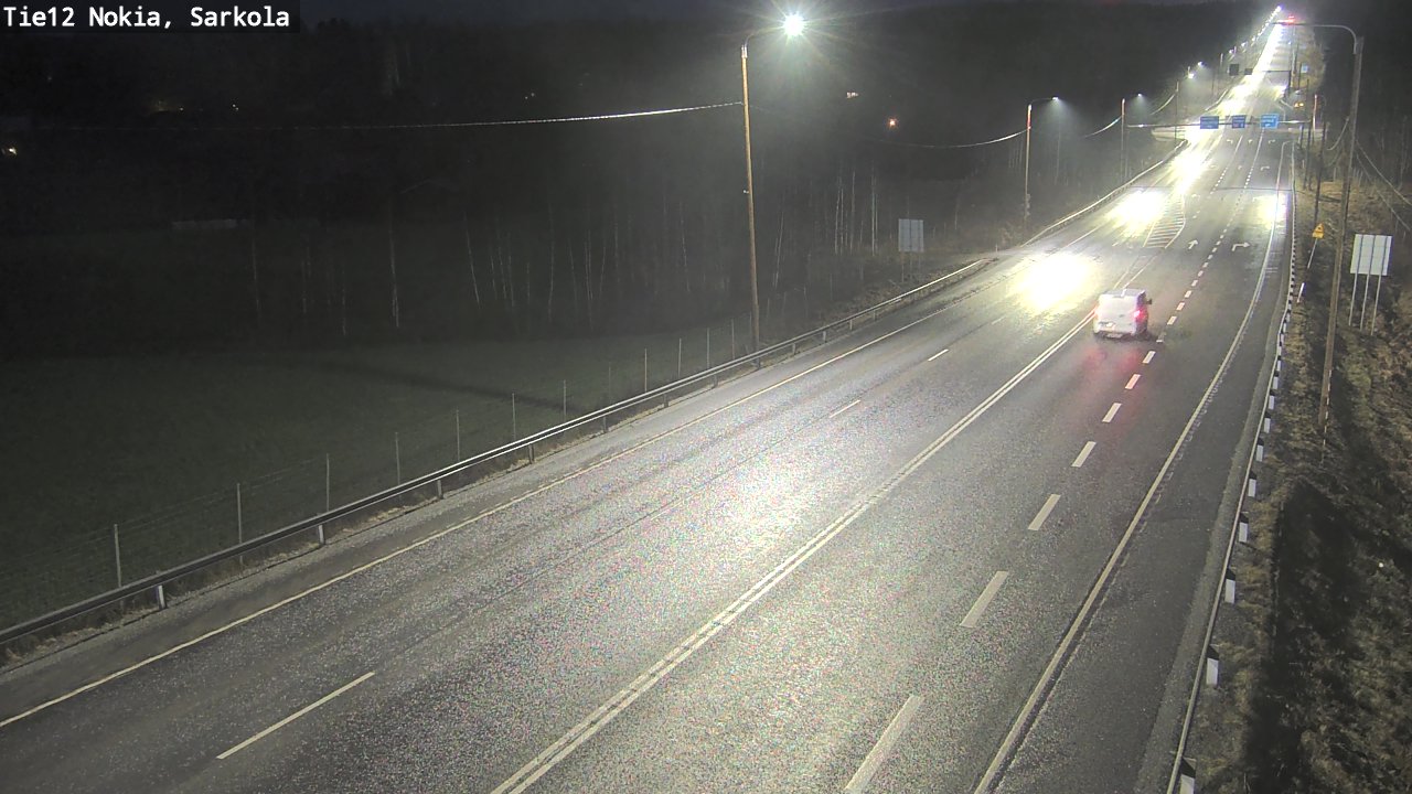 Weather Camera Image Väg 12 Nokia, Sarkola, Nokia, Pirkanmaa