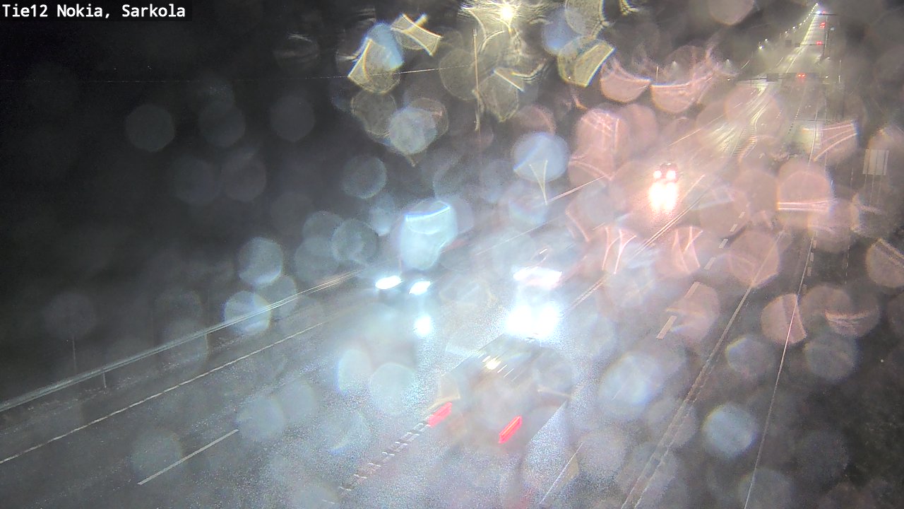 Weather Camera Image Road 12 Nokia, Sarkola, Nokia, Pirkanmaa