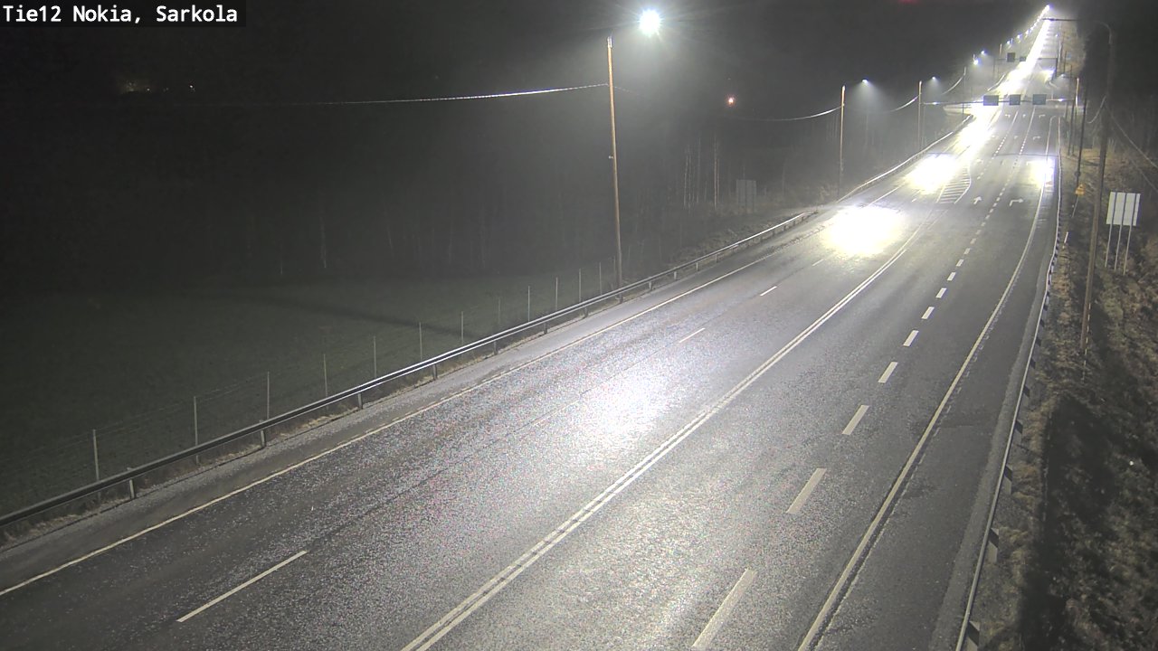 Weather Camera Image Väg 12 Nokia, Sarkola, Nokia, Pirkanmaa
