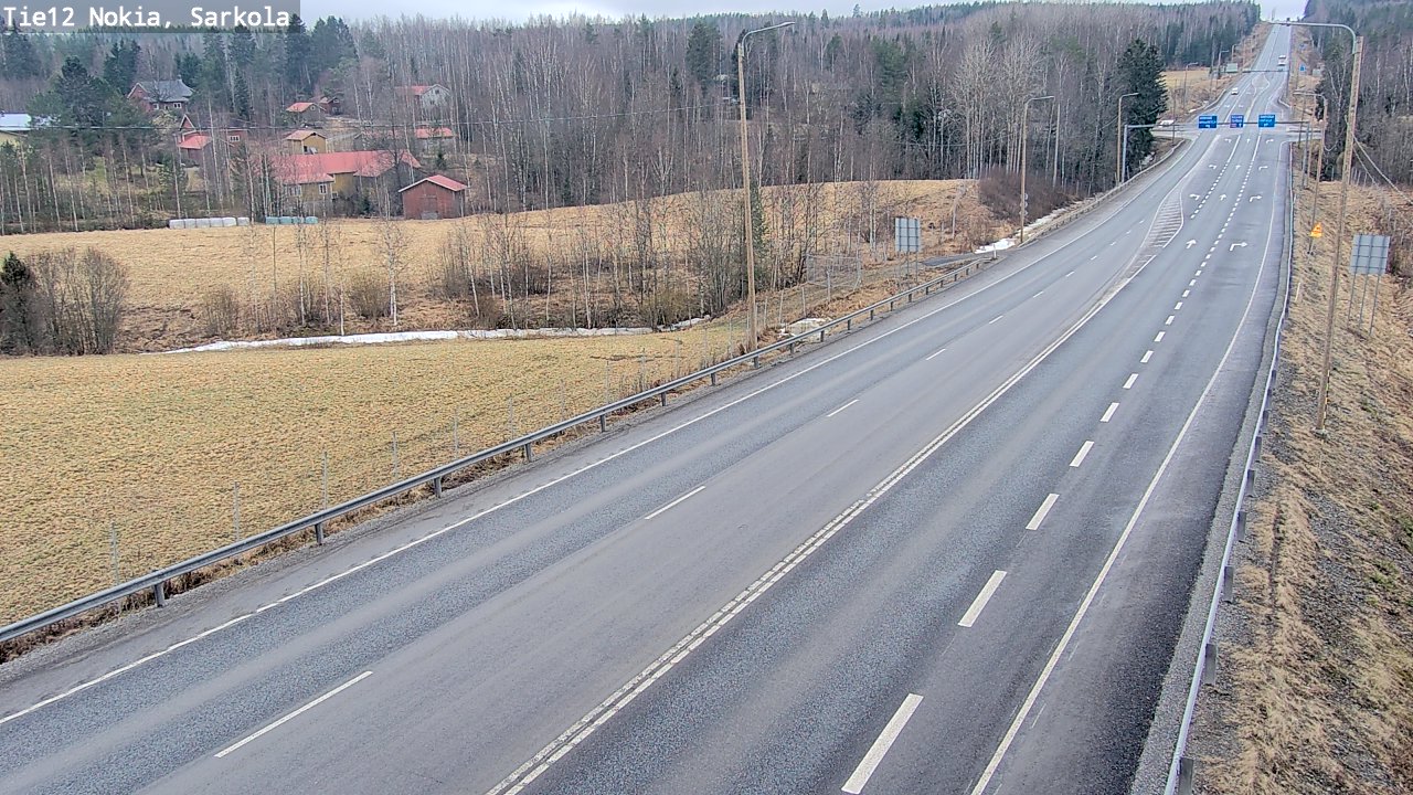 Kelikamerat Kuva Tie 12 Nokia, Sarkola, Nokia, Pirkanmaa